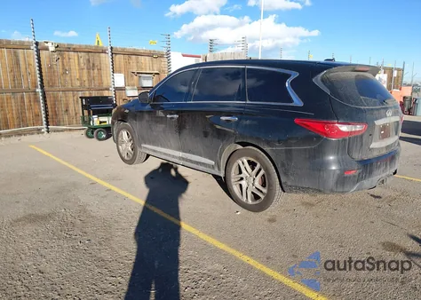 2013 Infiniti Jx35 z USA, uszkodzony, nr VIN 5N1AL0MM4DC324285